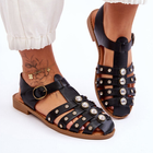 Жіночі сандалі Ascot 39 Чорні (5905677421811) - зображення 4