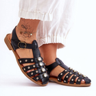 Sandały damskie rzymianki Ascot 40 Czarne (5905677421828) - obraz 6