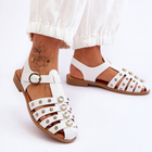 Sandały damskie rzymianki Ascot 40 Białe (5905677421705) - obraz 4