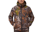 Костюм чоловічий Soft shel на флісі демісезонний куртка демісезонний куртка штани непромокальний Дубовий ліс 48 на блискавці із закритими на замок кишенями для полювання риболовлі - зображення 5