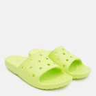 Klapki chłopięce basenowe Crocs Classic Crocs Slide K 206396-3UH-J1 32 Zielone (196265212439) - obraz 2