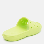 Klapki chłopięce basenowe Crocs Classic Crocs Slide K 206396-3UH-J2 33 Zielone (196265212446) - obraz 4