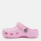 Дитячі крокси для дівчинки Crocs Classic Glitter Clog K 206993-6S0-C12 29-30 Рожеві (196265217120) - зображення 3