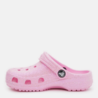 Дитячі крокси для дівчинки Crocs Classic Glitter Clog K 206993-6S0-J3 34-35 Рожеві (196265217168) - зображення 3
