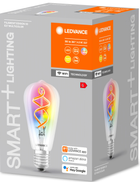 Lampa LED Ledvance smart+ Wi-Fi Filament ST64 RGBW 4,5W E27 Dim (4058075609914) - obraz 4