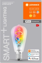 Lampa LED Ledvance smart+ Wi-Fi Filament ST64 RGBW 4,5W E27 Dim (4058075609914) - obraz 5