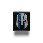 Кліпса для системи MOLLE 5.11 Tactical Thin Blue Line Gladiator MOLLE Clip Black (82036-019) - изображение 1