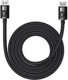 Кабель Baseus High Definition Series DP 8K to DP 8K 2 m Black (B00633706111-02)
