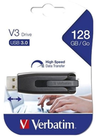 Флеш пам'ять Verbatim Storen Go V3 128GB USB 3.2 Black (23942491897) - зображення 5