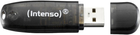 Флеш пам'ять Intenso Rainbow Line 16GB USB 2.0 Transparent-Black (4034303010011) - зображення 2