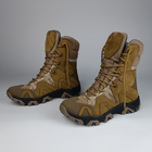 Зимние кожаные берцы Oksy Tactical на мембране GORE-TEX ботинки Coyote размер 42 - изображение 4