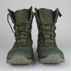 Шкіряні берці Oksy Tactical демісезонні черевикі Olive розмір 42 - зображення 10