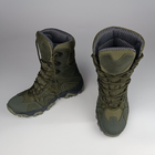 Зимові шкіряні берці Oksy Tactical на мембрані GORE-TEX черевики Olive розмір 44 - зображення 9