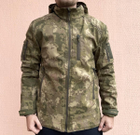 Куртка тактична Сombat Туреччина Soft-Shell розмір xxl 54, колір Камуфляж - зображення 3