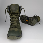 Зимние кожаные берцы Oksy Tactical на мембране GORE-TEX ботинки Olive размер 46 - изображение 5