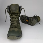 Зимові шкіряні берці Oksy Tactical на мембрані GORE-TEX черевики Olive розмір 41 - зображення 5