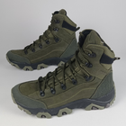 Кожаные полуберцы Oksy Tactical демисезонные ботинки Olive размер 40 - изображение 5