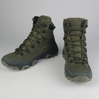 Кожаные полуберцы Oksy Tactical демисезонные ботинки Olive размер 41 - изображение 4
