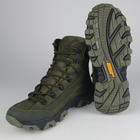 Кожаные полуберцы Oksy Tactical демисезонные ботинки Olive размер 41 - изображение 7