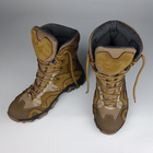 Зимові шкіряні берці Oksy Tactical на мембрані GORE-TEX черевики Coyote розмір 45 - зображення 8