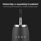 Електрична зубна щітка AENO DB4, 46000 обертів за хвилину, бездротова зарядка, чорна, 4 насадки - зображення 19