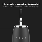 Електрична зубна щітка AENO DB4, 46000 обертів за хвилину, бездротова зарядка, чорна, 4 насадки - зображення 19