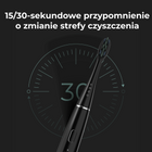 Електрична зубна щітка AENO DB2S, 46000 обертів за хвилину, чорна, 3 насадки - зображення 11