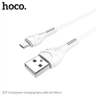 Кабель HOCO Micro USB Cool Power X37 1 метр білий недорогий