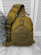 Сумка тактична через плече Tactical Bag Coyote - изображение 4