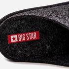Чоловічі домашні капці з закритим носком Big Star KK176003 44 Чорні (5900714581268) - зображення 7