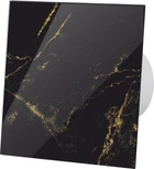 Вытяжной вентилятор с таймером выключения AirRoxy dRim 125 TS BB glass MARBLE BLACK GOLD