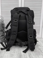Рюкзак тактичний Assault Backpack Black 45л - изображение 4