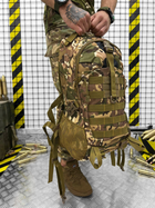 Рюкзак тактичний штурмовий Tactical Backpack Multicam 28 л - изображение 2
