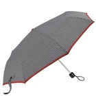 Зонт женский Fulton L354-041154 Minilite-2 Houndstooth Red Border (Красная полоса)