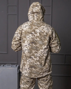 Мужской демисезонный костюм Softshell с Липучками под Шевроны пиксель Куртка и брюки S - изображение 6