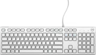 Мультимедійна клавіатура дротова Dell 580-ADGM Біла (KB216-WH-ENG-INT) - зображення 1
