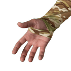 Лонгслив тактический эластичный футболка с длинным рукавом для силовых структур Мультикам (7250), M (OPT-9561) - изображение 5