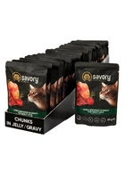 Влажный корм Savory Adult для кошек с ягнёнком и свеклой 85 г
