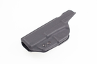 Кобура модель Fantom ver.3 для зброї Glock - 17 / 22 / 47 Black, правша - зображення 3