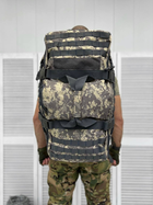 Тактична сумка рюкзак Tactical Bag Піксель 65 л - изображение 6