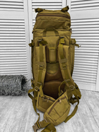 Тактичний рамний рюкзак Tactical Bag Coyote 100 л - зображення 8