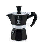Гейзерная кофеварка Bialetti Moka Express Black на одну чашку, 60 мл