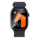 Смарт-годинник XO W8 Pro Wireless Charging Smart Sports 2.01" IPS BT Call, Track, HeartRate, IP67 для iOs / Android Чорний