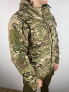 Армійська водонепроникна теплозберігаюча чоловіча куртка Мультикам XXL (Kali) KL005 - зображення 5