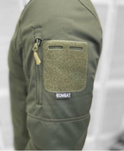 Армейская куртка Combat ткань soft-shell на флисе Оливковый L (Kali) KL007 - изображение 5