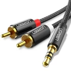 Кабель аудио Ugreen 2RCA to 3.5mm стерео разветвитель 1 м (YM1568)