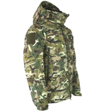 Куртка с капюшоном Kombat Tactical Multicam водостойкая размер S (Kali) KL055 - изображение 4
