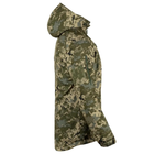 Мужская зимняя теплосохраняющая куртка SoftShell Max-Heat ММ-14 с капюшоном Пиксель ВСУ M (Kali) KL059 - изображение 3