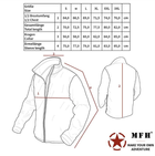 Мужская куртка с капюшоном US Gen III Level 5 MFH KL072 с водонепроницаемого материала на молнии Двухсторонняя система вентиляции с липучкой и резинкой на манжетах Coyote XL (Kali) - изображение 4