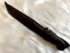 Узбецький традиційний ніж-пчак оригінальна авторська робота 26 см Гранд Презент 018Дерево - изображение 3